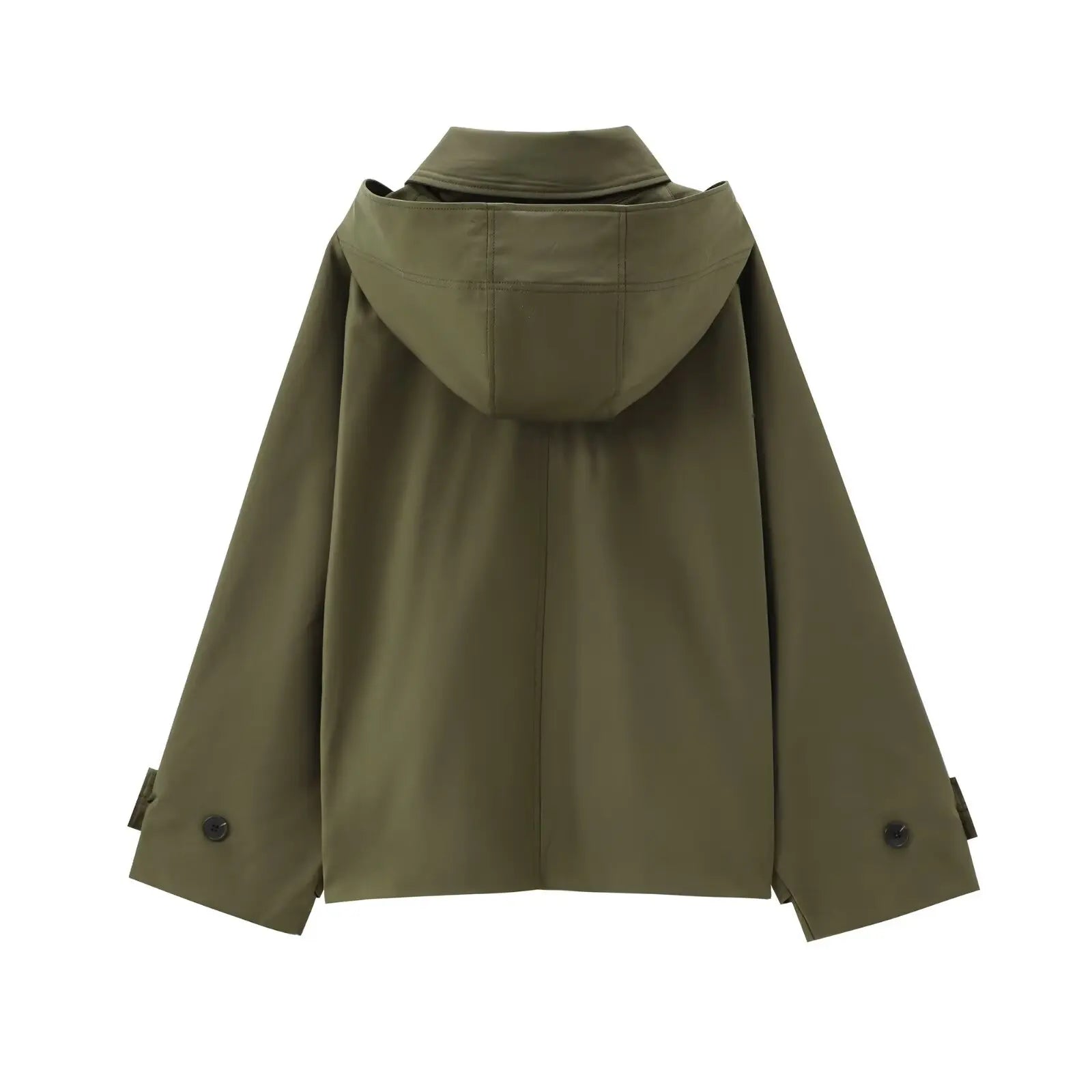 Hooded Women'S Trench Coat Long Sleeve Women'S Windbreaker New in Coats and Jackets for Women Winter Coats Woman Trench