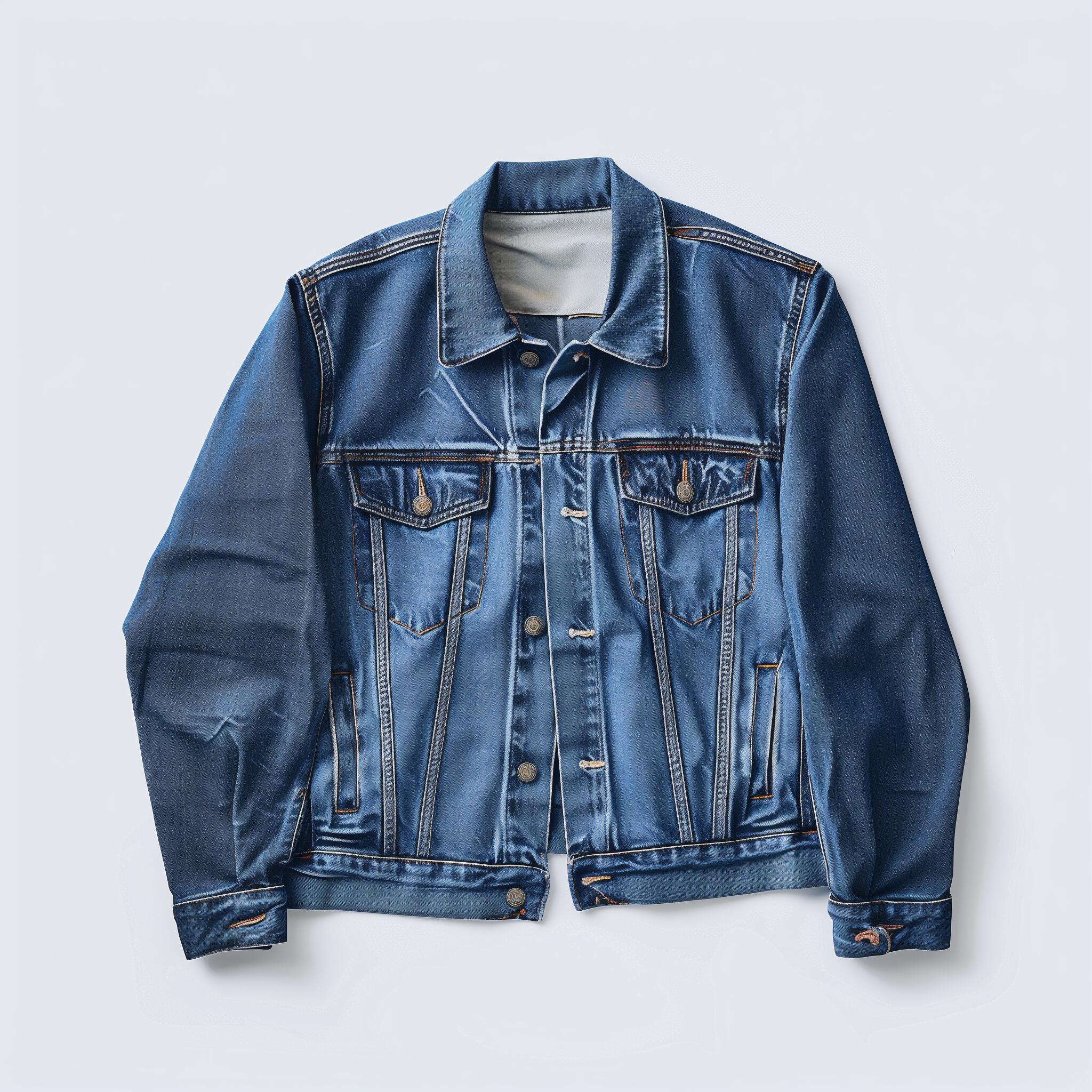Chilled warm jacket for stylish men looking and feeling good all day long jeans jacket
